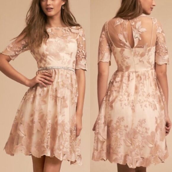 BHLDN Dresses & Skirts - BHLDN Adrianna Papell Nadine Dress size 10